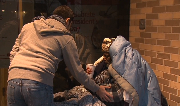 Medical student saves homeless man during blizzard